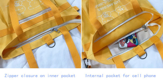 o totalizador novo da lona da forma personaliza bolsas das trouxas da lona da função do saco de compras das mulheres do tamanho da cor multi