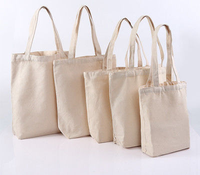 Sacos brancos Tote Bag For School Kids de compra da lona de Eco da marinha