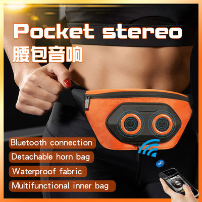 Orador ajustável exterior Stereoc de Fanny Pack Waterproof Rechargeable With Bluetooth