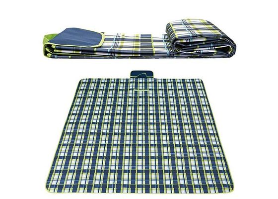 Qualidade  Polyester Waterproof Picnic Mat Backing For Beach Polyetser Peva Material fábrica