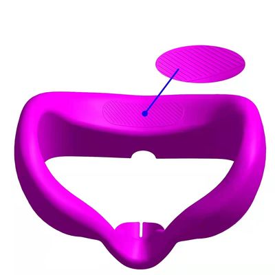 Tampa higiênica confortável facial da cara da máscara de olho do silicone da tampa da cara da pele da proteção do silicone   para acessórios neo de Pico 3 VR