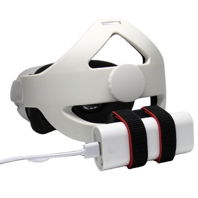 Suporte traseiro ajustável da fixação do banco do poder da correia da bateria para o suporte da bateria do MÓBIL da procura 2 de Oculus para os auriculares VR da procura 2