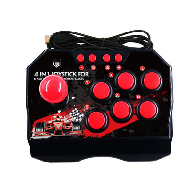 O preço de grosso 4 in-1 Arcade Station retro USB prendeu jogos de combate da tevê de For Android do controlador do manche do jogo da vara do balancim