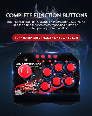 O preço de grosso 4 in-1 Arcade Station retro USB prendeu jogos de combate da tevê de For Android do controlador do manche do jogo da vara do balancim
