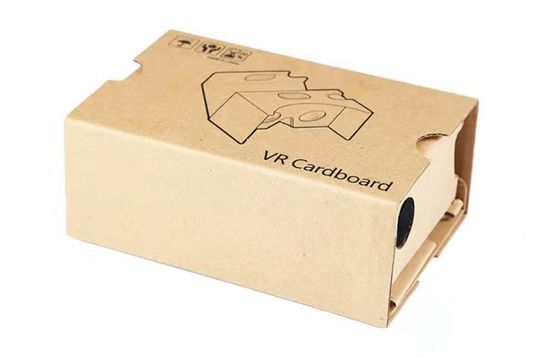 vidros fáceis da realidade virtual VR dos auriculares 3D do cartão da instalação do preço de fábrica para o vídeo &amp; o jogo do vr 2,0 do cartão de Google
