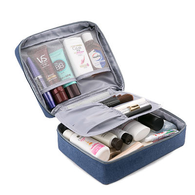 Do saco dobrável do arti'culo de tocador do curso organizador impermeável de suspensão multifuncional Cosmetic Bag do saco da composição
