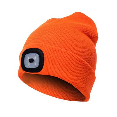 O diodo emissor de luz do preço de fábrica iluminou presentes de corrida de acampamento do chapéu da caça morna do inverno do chapéu da malha de Beanie Cap Hip Hop Men para o homem da mulher