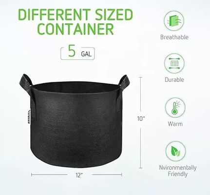 Protec ambiental respirável da produção transfronteiriça e da germinação rápida por atacado do saco do cultivo da proteção ambiental