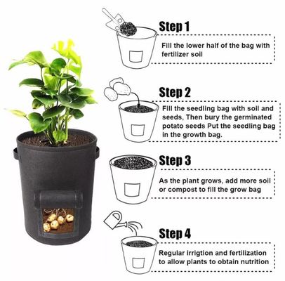 Protec ambiental respirável da produção transfronteiriça e da germinação rápida por atacado do saco do cultivo da proteção ambiental