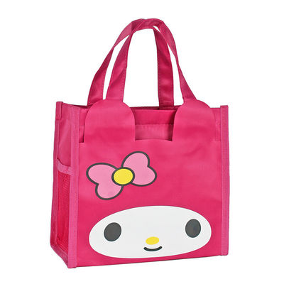 Lona Tote Bags School Waterproof Lunch Bento Bag das crianças dos animais dos estudantes