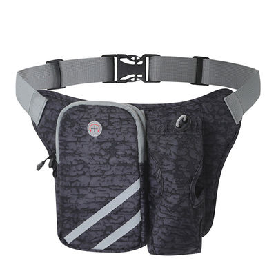 Saco de corrida personalizado da cintura para o saco de corrida da cintura da correia de Fanny Pack Fitness Dual Pocket dos esportes da garrafa de água do telefone