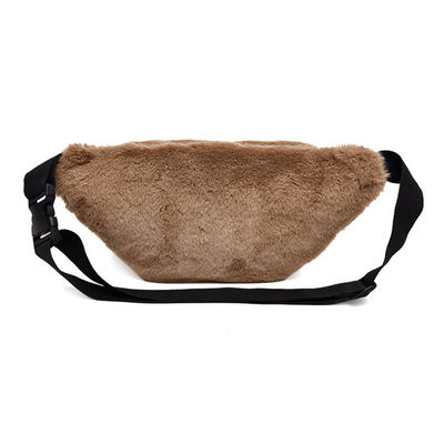 O quadril de Bum Bag Female Travel Bum do inverno do saco da cintura da pele do coelho do falso do preço de fábrica inventa o saco ocasional da caixa do malote do telefone