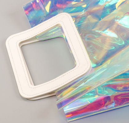 Sacos de compras mágicos do presente do saco do PVC da cor