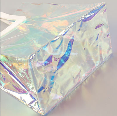 Sacos de compras mágicos do presente do saco do PVC da cor