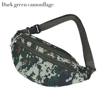 O saco fêmea personalizado da cintura equipa a bolsa Fanny Pack Men Waist Pack unisex da caixa da forma do tipo da correia os sacos da barriga que franzem