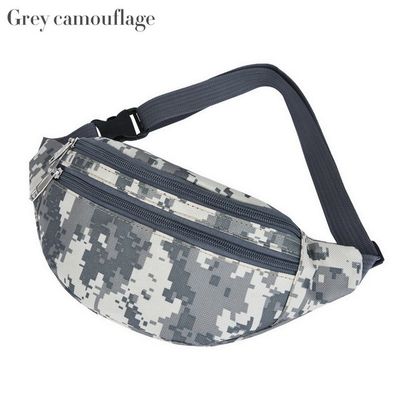 O saco fêmea personalizado da cintura equipa a bolsa Fanny Pack Men Waist Pack unisex da caixa da forma do tipo da correia os sacos da barriga que franzem