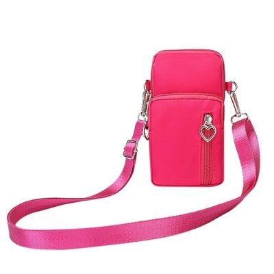 2022 bolsos de corrida exteriores do bloco do saco o mais novo do telefone do braço da carteira da chave do malote de Mini Square Bags Messenger Cellphone dos esportes das mulheres multi