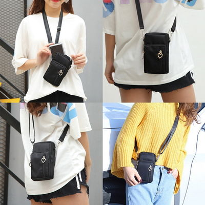 2022 bolsos de corrida exteriores do bloco do saco o mais novo do telefone do braço da carteira da chave do malote de Mini Square Bags Messenger Cellphone dos esportes das mulheres multi