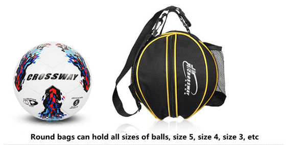 Bolsa portátil da trouxa do armazenamento do voleibol do futebol da mala a tiracolo da bola do esporte do preço de fábrica em volta dos alforjes da alça da forma