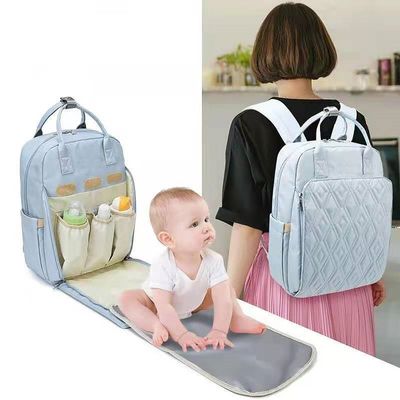 Saco impermeável exterior Mami Diaper Bags For Infants do tecido da mamã da forma