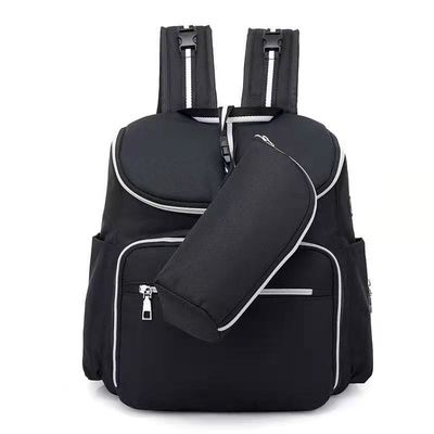 Carregador infantil de Mami Mummy Bag With USB da trouxa do tecido do bebê 2 In1