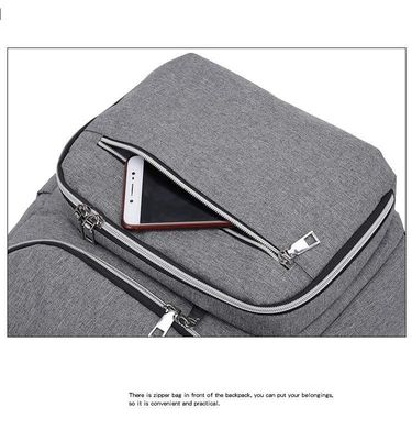 Carregador infantil de Mami Mummy Bag With USB da trouxa do tecido do bebê 2 In1