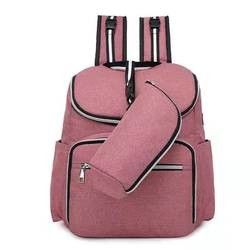Carregador infantil de Mami Mummy Bag With USB da trouxa do tecido do bebê 2 In1