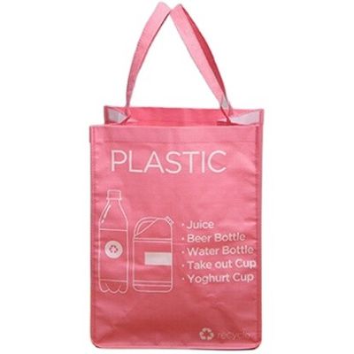 Classificação da especialização na produção de lixo que classifica sacos, sacos tecidos, um bom ajudante para proteger o ambiente,