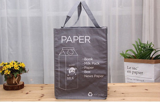 Classificação da especialização na produção de lixo que classifica sacos, sacos tecidos, um bom ajudante para proteger o ambiente,