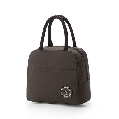 Saco mais fresco isolado cor-de-rosa feito sob encomenda do almoço com serviço do oem para a escola