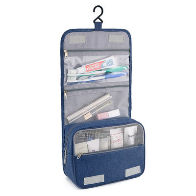Do saco impermeável da composição do zíper o caso cosmético da beleza do saco compõe o malote da lavagem do curso do armazenamento de Toiletry Bag Kits do organizador