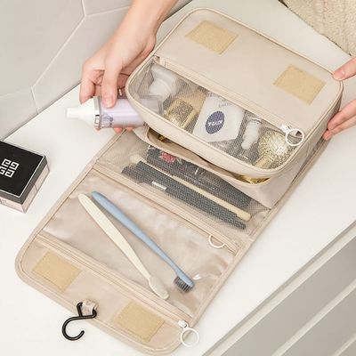 As grandes mulheres de Oxford viajam organizador cosmético Dopp Kit Hanging do saco
