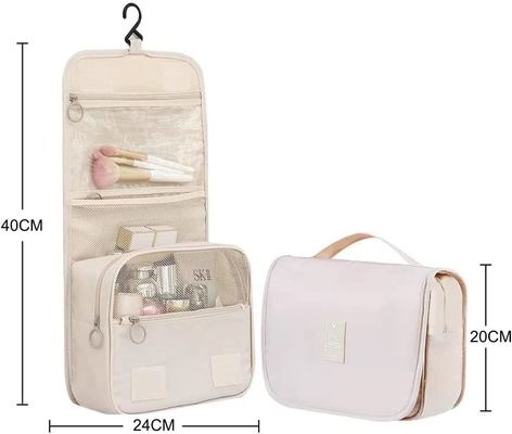As grandes mulheres de Oxford viajam organizador cosmético Dopp Kit Hanging do saco