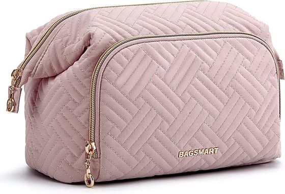 A composição escancarado feita sob encomenda do curso de Logo Large ensaca Carry All Pouch para acessórios do arti'culo de tocador compõe o organizador cosmético Case