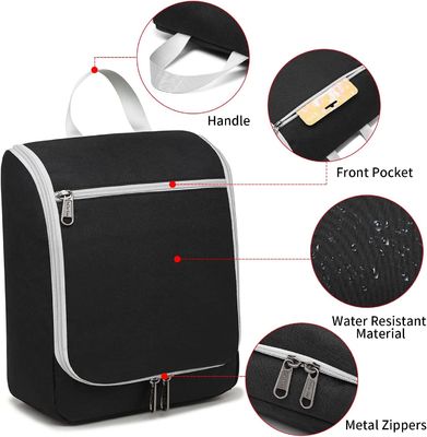 o saco portátil, de pouco peso, pendurando do arti'culo de tocador para mulheres viaja organizador Toiletries Bag do saco da composição