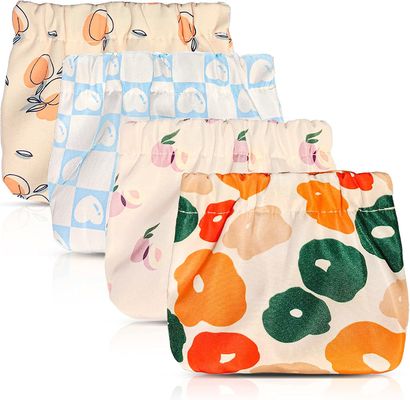 4 impermeáveis duráveis PCS Mini Cosmetic Bag para mulheres, Mini Travel Bag impermeável, Mini Bag para o organizador do batom da bolsa