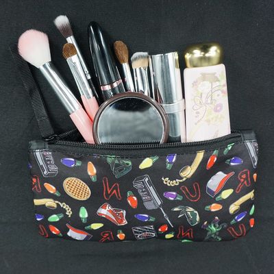 O peso leve com os homens cosméticos pequenos das mulheres de Makeup Bag For do organizador do arti'culo de tocador do zíper viaja saco