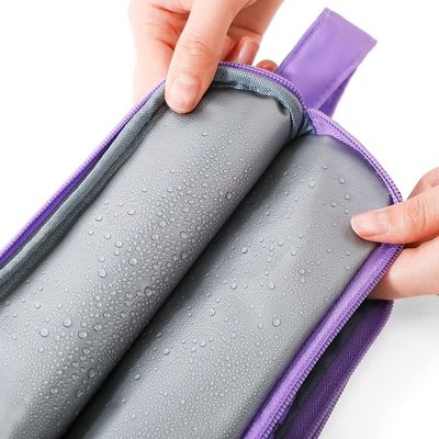 Saco do arti'culo de tocador do curso para arti'culos de tocador de viagem de suspensão impermeáveis da criança do saco da lavagem da composição cosmética pequena das moças