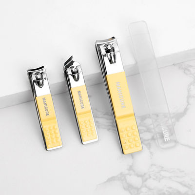 O prego Clippers do grupo de tratamento de mãos utiliza ferramentas tesouras de aço inoxidável Kit For Manicure Tools dos cortadores do prego da colher da orelha do agregado familiar 4/12/16Pcs