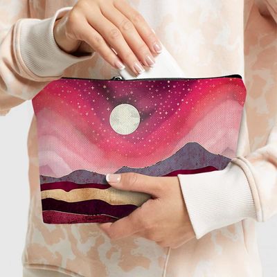 Os sacos cosméticos do saco a favor do meio ambiente macio durável à prova de choque da composição viajam organizador Zipper For Women