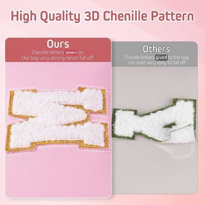 Saco cosmético do arti'culo de tocador do curso do saco, presente de aniversário personalizado para a menina adolescente das mulheres, material formal do curso para meninas