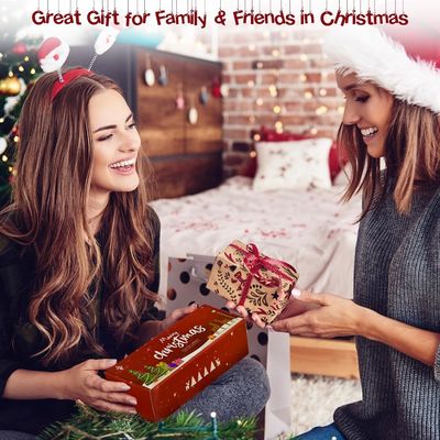 Velas perfumadas de Natal Conjunto de presentes Alce e Árvore de Natal em forma de cera de soja feita à mão Xmas Aromaterapia vela