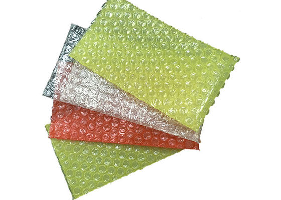 Saco de empacotamento do invólucro com bolhas de ar pequeno, cor feita sob encomenda ou tamanhos cor-de-rosa do múltiplo do invólucro com bolhas de ar