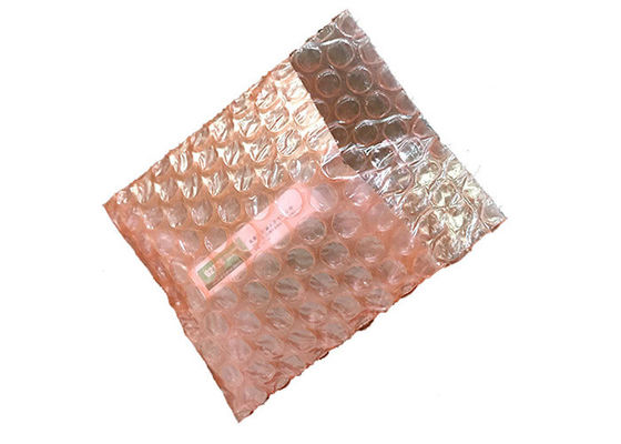 Saco de empacotamento do invólucro com bolhas de ar pequeno, cor feita sob encomenda ou tamanhos cor-de-rosa do múltiplo do invólucro com bolhas de ar