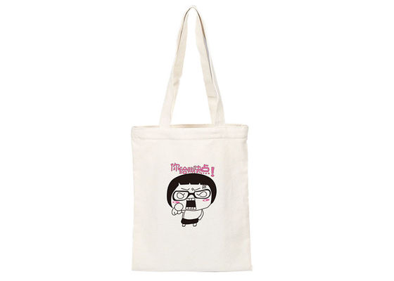 Compra Tote Shopper Bag Canvas Eco à moda amigável com fechamento do zíper