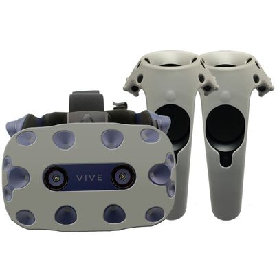 Pele da proteção do silicone dos acessórios de HTC Vive pro para auriculares e controlador