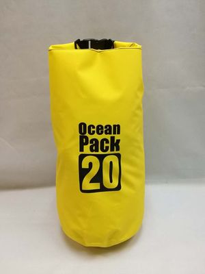 Transportando a engrenagem impermeável 10L 15L 20L da sobrevivência do saco seco do bloco do oceano do saco seco do PVC do esporte de barco